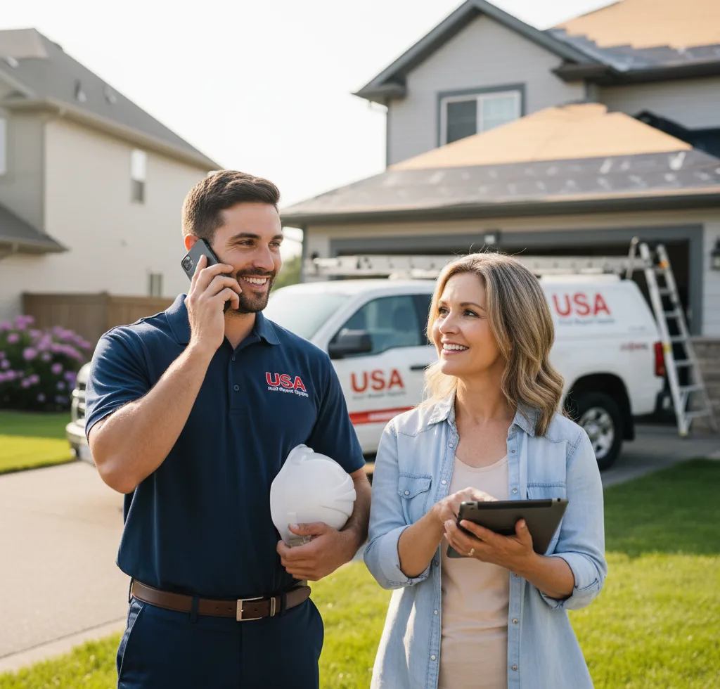 USA Roof Repair Experts customer support in Tualatin